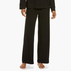 Skims Soft Lounge Rib Sleep Pants Modal Black M